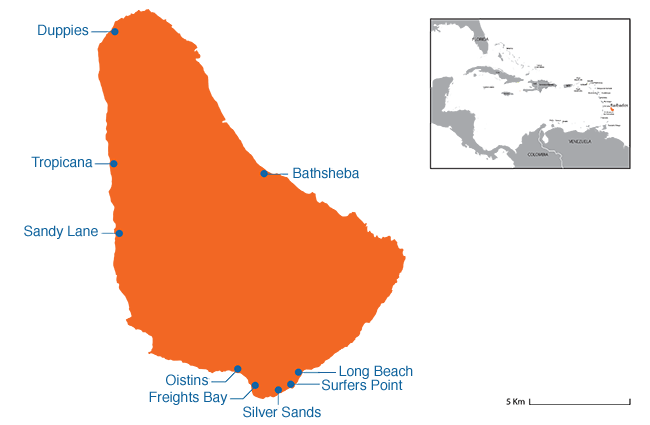 Barbados - Country map image