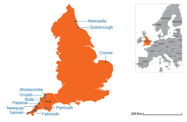 England - Country map image