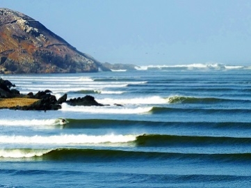 Surfing Peru