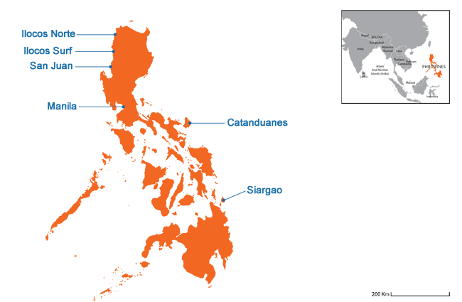 Philippines - Country map image