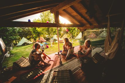 Private 2 person tent