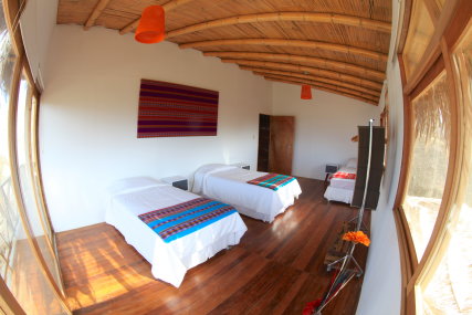 Comfortable bedrooms, ideal to rest after a day in the water