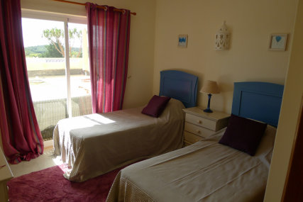 Room 3 with pool and garden view for 2
