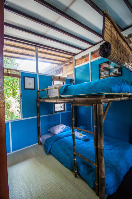 fully air-conditioned room with a private bathroom