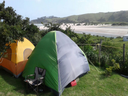 Freestyle camping with a view!